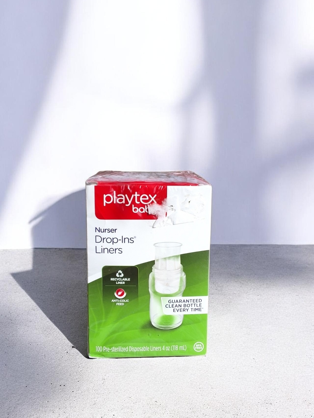 Playtex Baby Drop-Ins Liners 4 oz, 100 Count